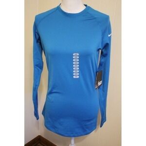 NWT- Nike Large Pro Combat Stay Warm Compression Base Layer Top With Thumb‎ Hole